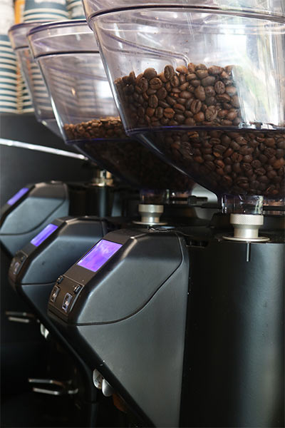 قهوه های عمده در آسیاب